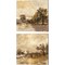 Traditional Landscape by Stellar Design Studio 14" x 14" Canvas Wall Art (Set of 2)